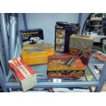 A quantity of vintage boxed kitchen items including Kenwood sausage filler etc