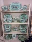 Approximately 27 pieces of Adam's Calyx pattern dinner ware, COLLECT ONLY.