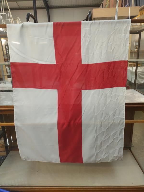 A boxed 20ft aluminium flag pole with flag (collect only) - Image 2 of 2