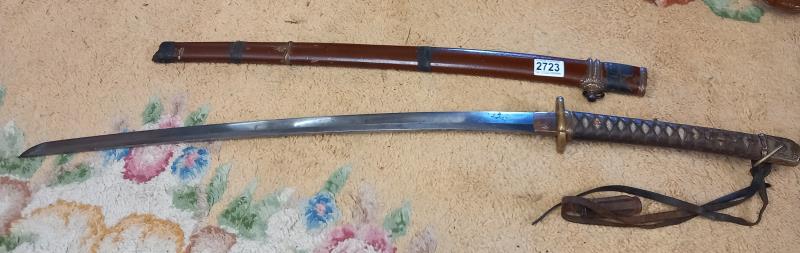 An old Japanese Samaroi sword, COLLECT ONLY. - Image 2 of 12