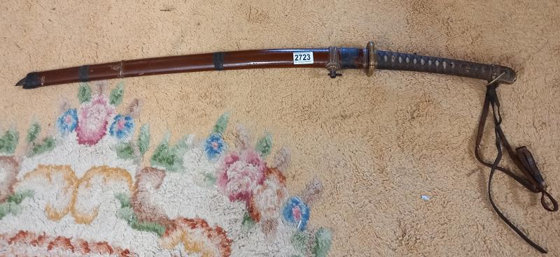 An old Japanese Samaroi sword, COLLECT ONLY.