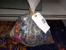 A 3kg bag of costume jewellery
