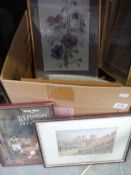 A large box of picture frames, COLLECT ONLY.