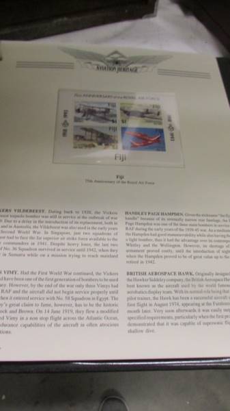 Two albums of coin covers - Queen Elizabeth II diamond wedding collection and Aviation Heritage. - Image 2 of 5