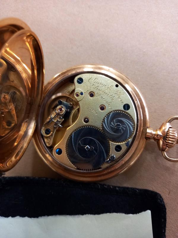 A fine 18ct gold Lange and Sohne Pocket Watch. (114 gms) - Image 7 of 8