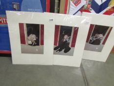 . Francis Bacon (1909-1992) Triptych, a set of three prints published in 1976, All mounted