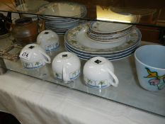 A mixed lot of tea ware etc., COLLECT ONLY.