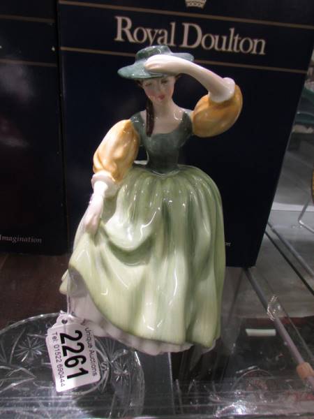 Two boxed Royal Doulton figurines - Christmas Morn HN1992 and Buttercup HN2309. - Image 3 of 3