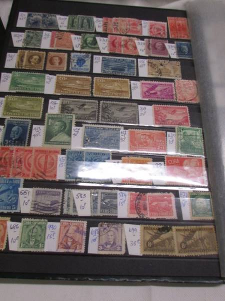 Six albums of South American and Cuba stamps including rare examples. - Image 12 of 15