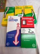 5 boxed Subbuteo table football teams including Bordeaux, Avencis, etc