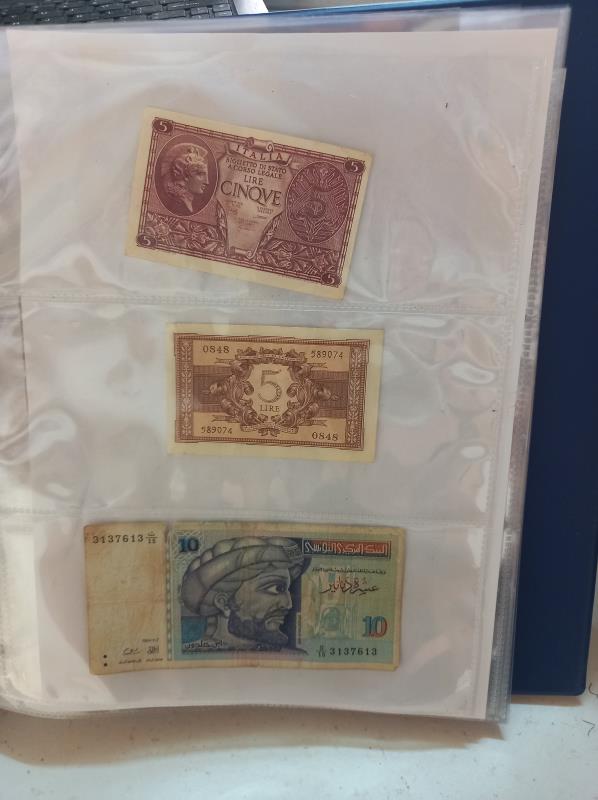 An album of approximately 86 world bank notes. - Image 7 of 26