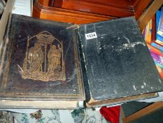 2 antique Bibles