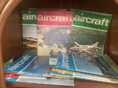 A good lot of aircraft illustrated magazines