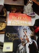 'The Treasures of Queen Elizabeth by Tim Ewart with rare removable documents and 'The Royal Family