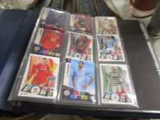 Three albums of cigarette and other collectors cards.