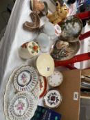 A small job lot of china including Wade, Coronation ware etc