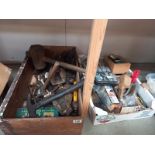 2 boxes of tools and accessories COLLECT ONLY