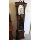 A good modern long case clock, COLLECT ONLY.