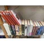 Some hard back books, novels and biographies