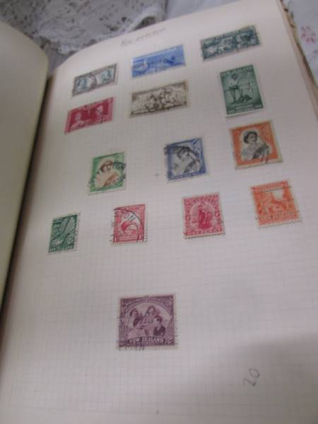A quantity of stamps and postcards in albums. - Image 9 of 22