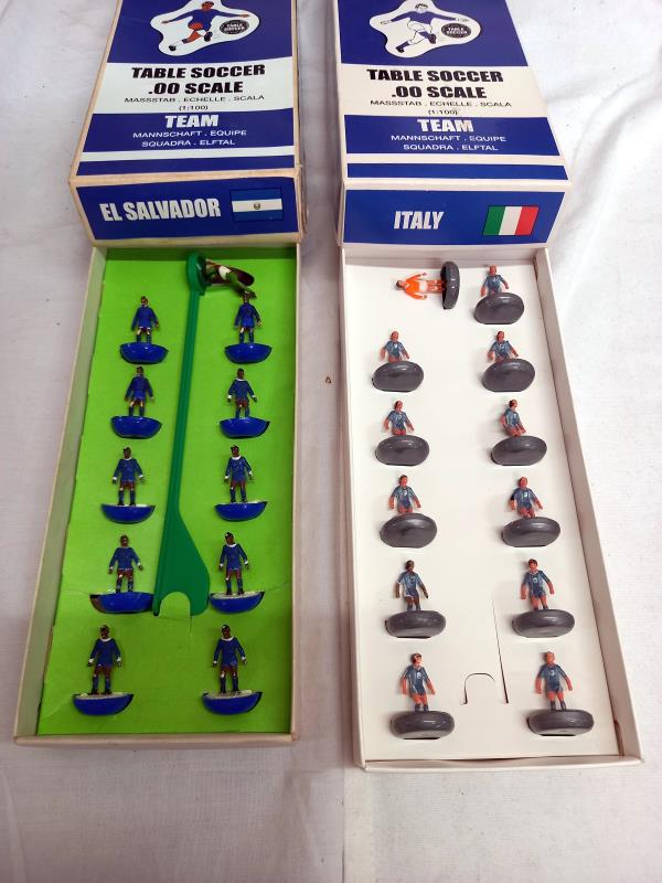 8 boxed table soccer (Subbuteo) teams including Club Brugge, Porto, El Salvador - Image 5 of 5