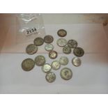 161 grams pre 1946 silver coins.