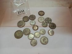 161 grams pre 1946 silver coins.