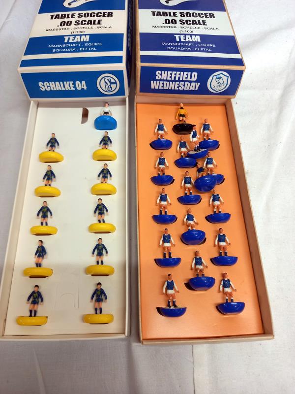 8 boxed table soccer (Subbuteo) teams including Club Brugge, Porto, El Salvador - Image 4 of 5