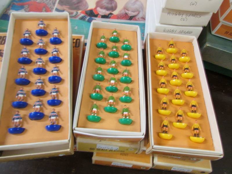 Approximately 18 Subbuteo Table Rugby teams, 2 Table Rugby games - Image 6 of 9