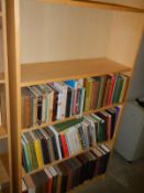 A quantity of vintage books, various subjects (3 shelves)