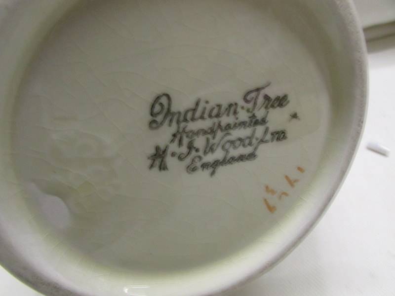 An Indian Tree pattern jug by H J Wood. - Image 3 of 3