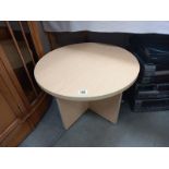 A circular coffee table COLLECT ONLY