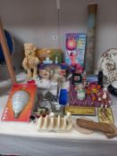 A quantity of miscellaneous items including figures etc.