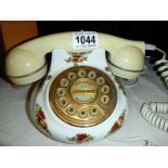 A Royal Albert telephone