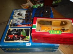 A old complete boxed Lehman L.G.B. Train set & extra track