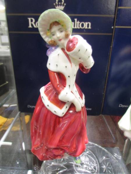 Two boxed Royal Doulton figurines - Christmas Morn HN1992 and Buttercup HN2309. - Image 2 of 3