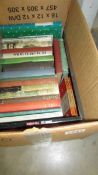 Box of books mostly about Essex, Suffolk, and Norfolk