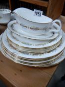 A Minton part dinner set - Rhapsody (14 pieces)