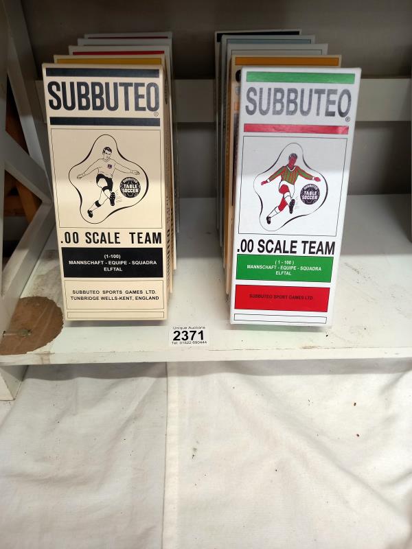 10 boxed Subbuteo teams including Colo Colo/ Australia, Ghana 2nd