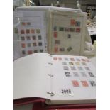 A good collection of Australian and state stamps including Victorian, Kangaroo stockbook etc.,