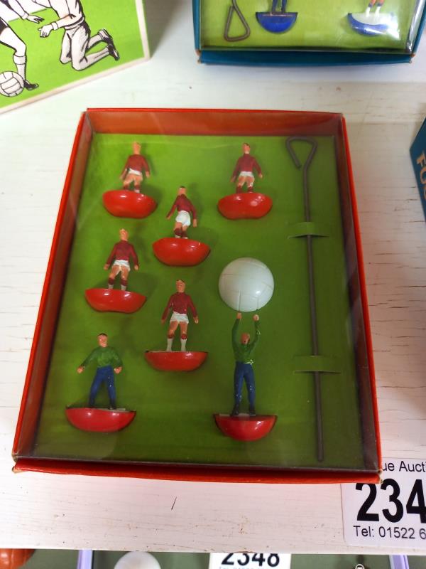 5 boxed Subbuteo football express teams - Image 2 of 6