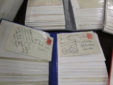 A collection of letters/postcards in five albums, mainly early 20th century.