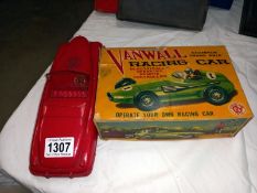 A Vanwall racing car & 1 other