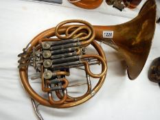 A Rotary valve French horn..