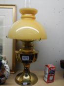 A complete Aladdin oil lamp