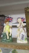 Two Royal Worcester figurines - June No. 1456 and Fridays Child is Loving and Giving, 3523.