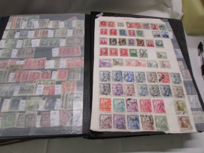 Seven albums of european stamps including Portugal and colonies, Holland, Belgium etc., - Image 4 of 15
