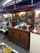 An Edwardian dresser. Collect Only.