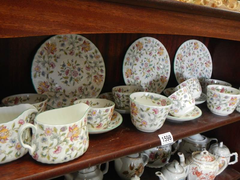 A quantity of Minton tea ware.