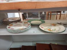A quantity of Large plates. COLLECT ONLY